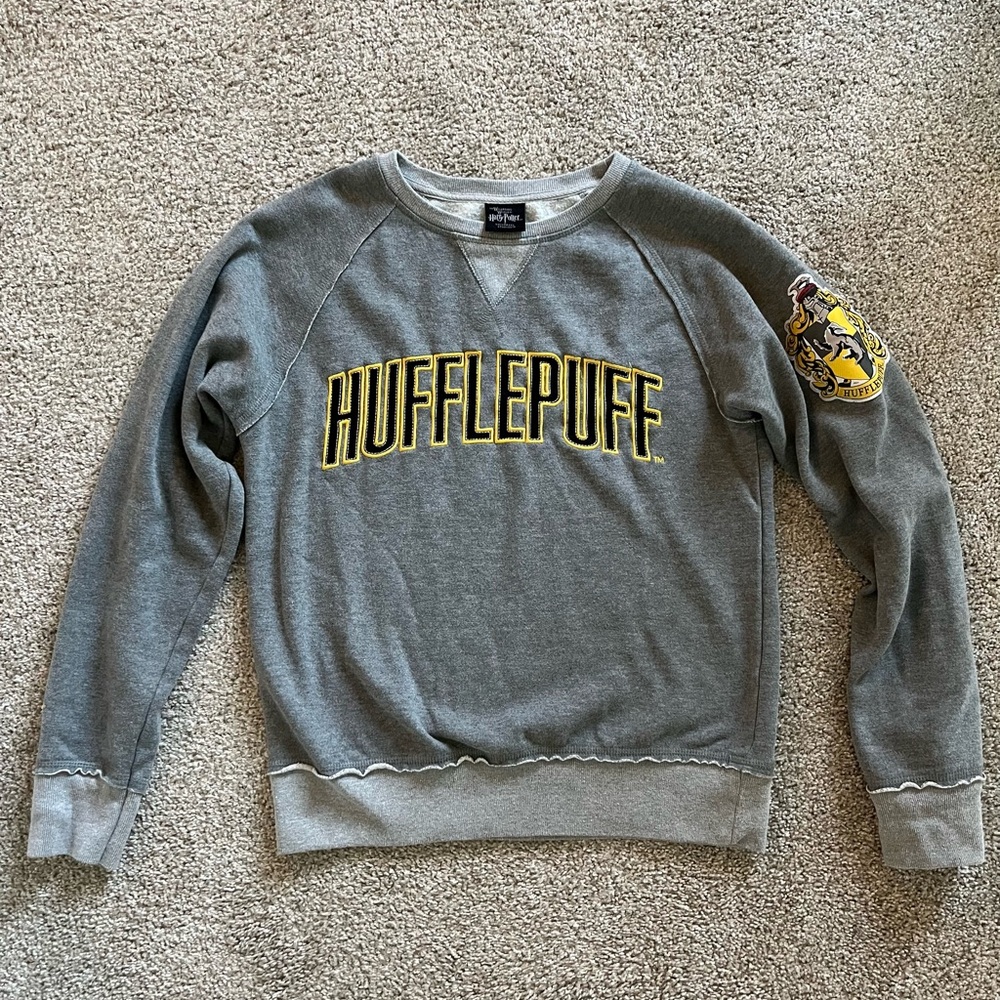 Hufflepuff Gray Sweatshirt
